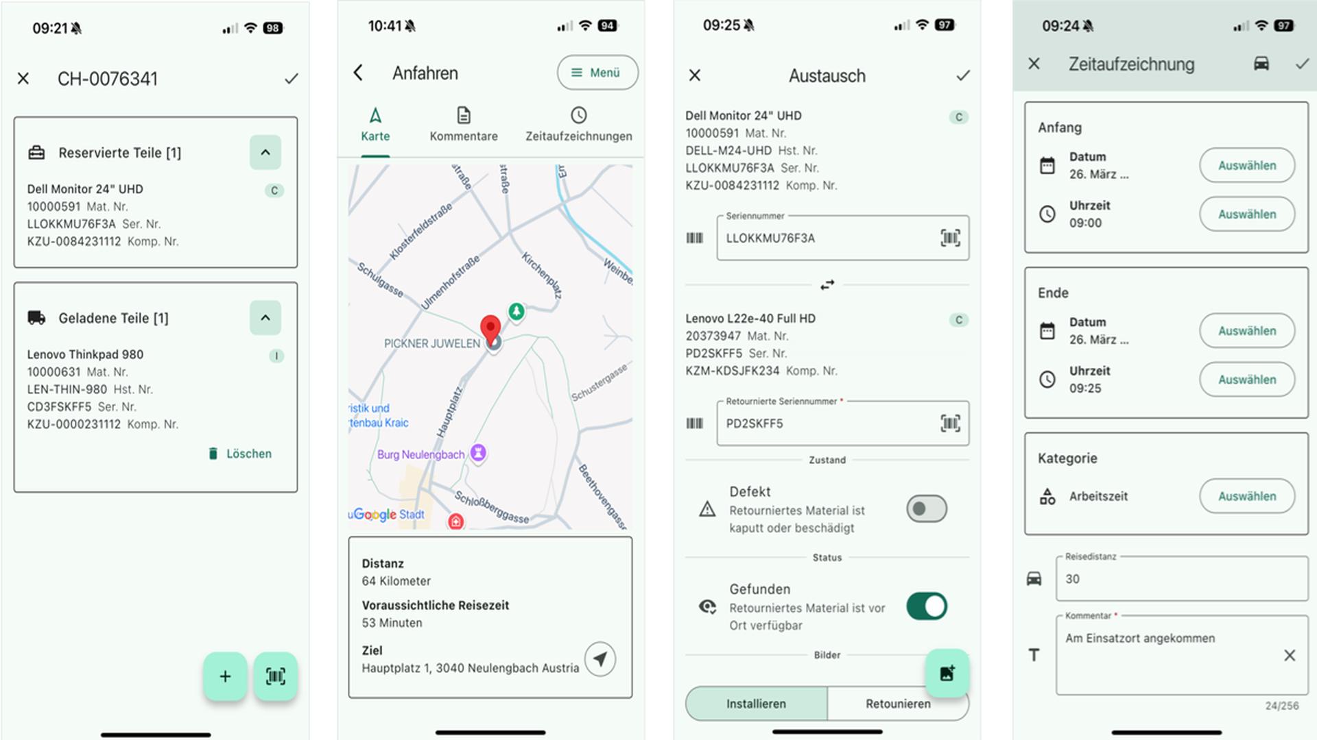 Kontron Mobile App
