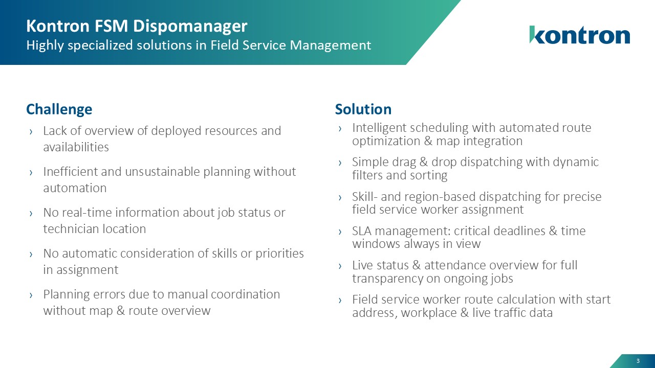 Kontron Dispomanager Solutions