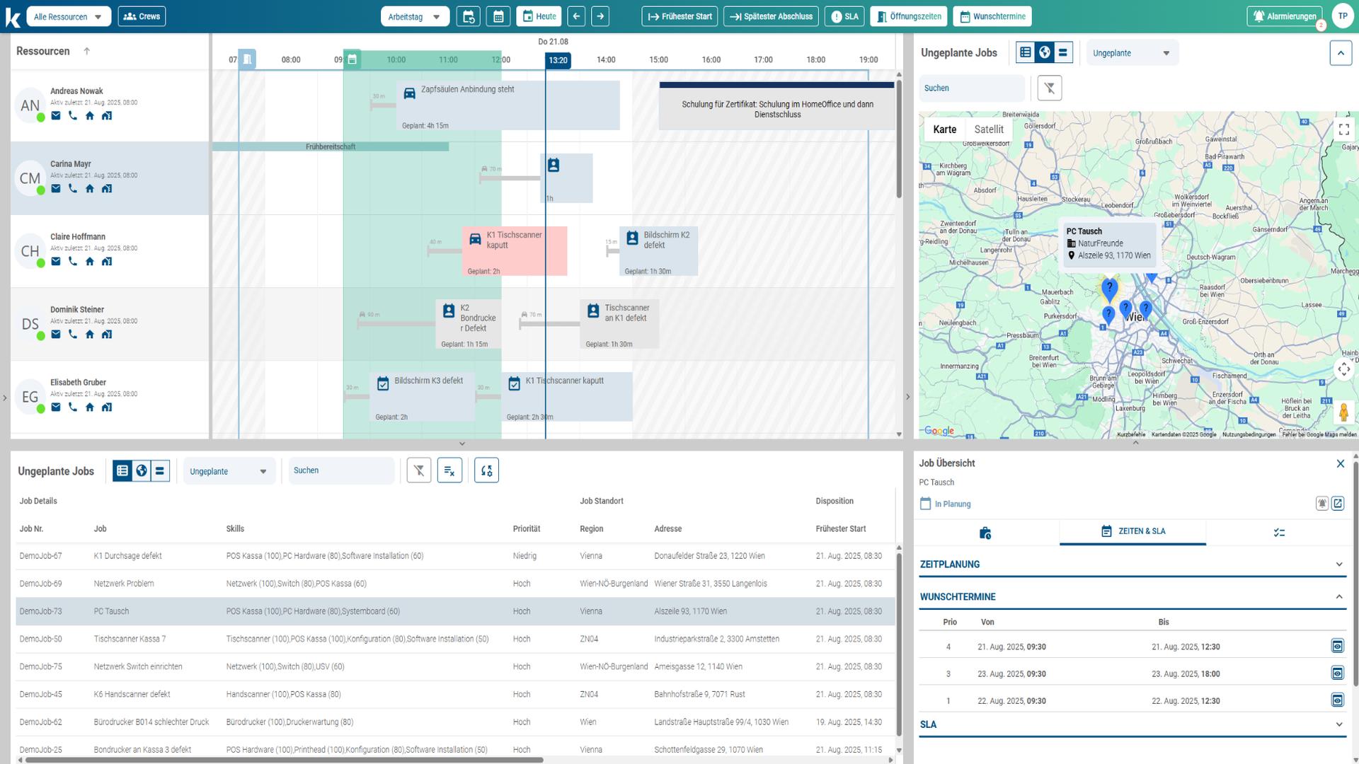 Kontron Dispomanager Dispatching