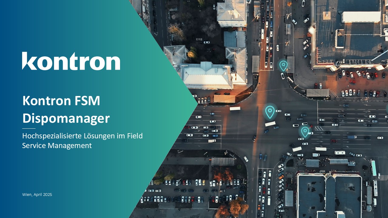 Kontron Dispomanager Cover